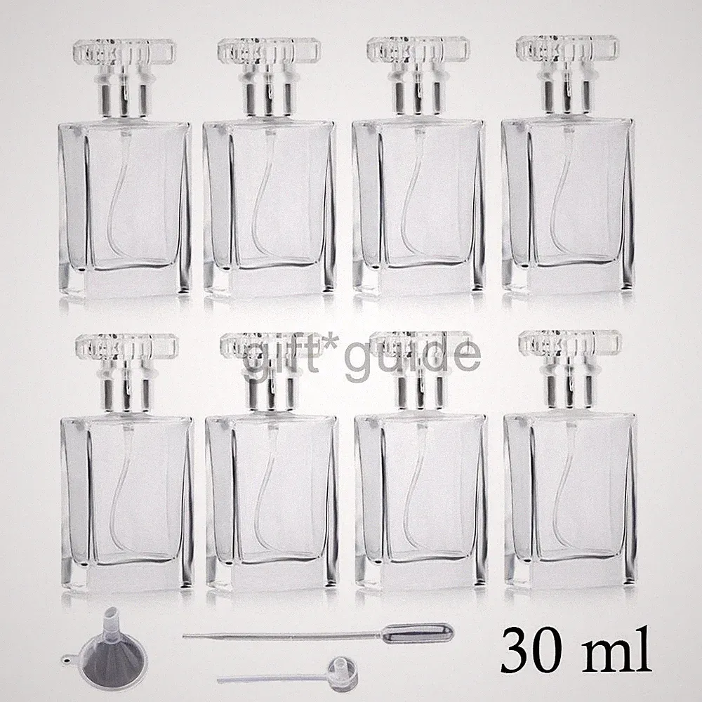 8 Stk Parfümzerstäuber Glas Flasche Leer Sprühflasche zum Befüllen 30ml