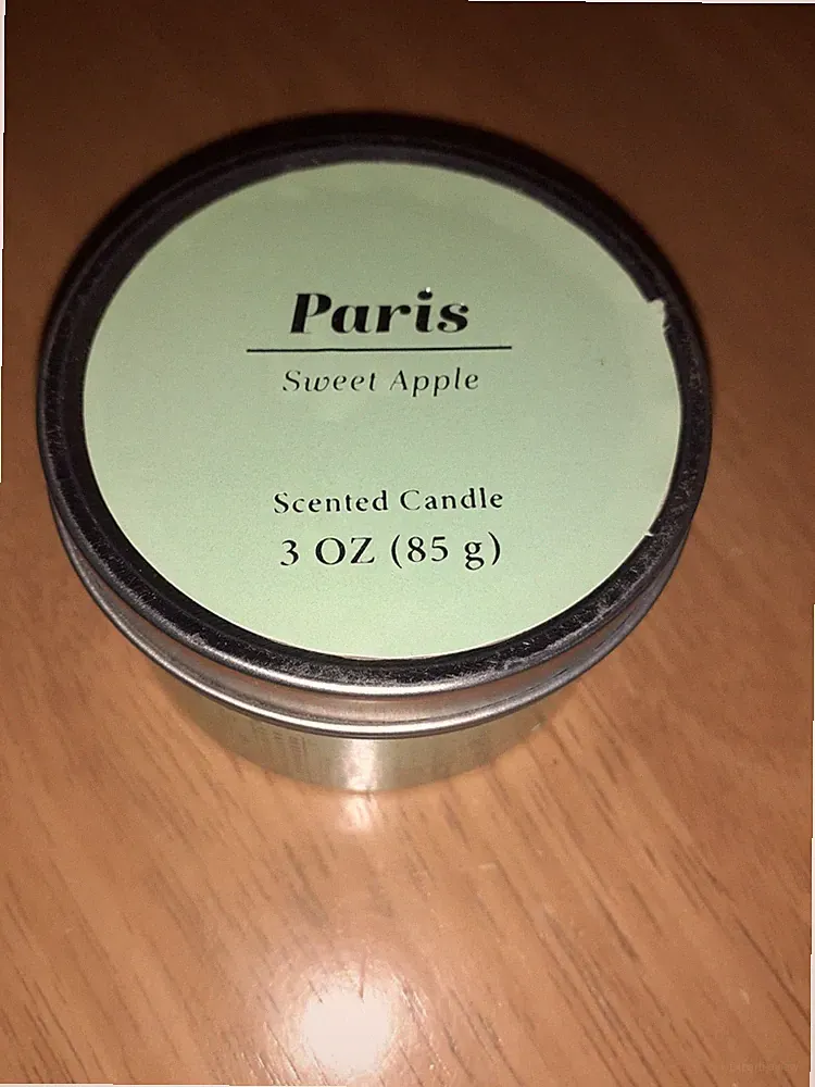 85 g DUFTKERZENDOSE - PARIS SÜSSER APFELDUFT FRUCHTAROMA