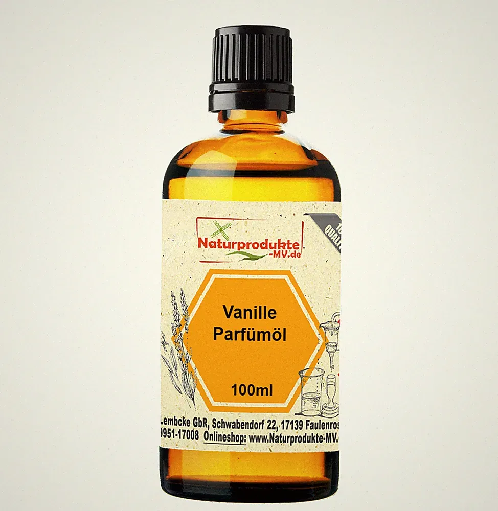 (93,90 EUR/l) Parfümöl Vanille (100 ml) Parfumöl Aromaöl Duftöl