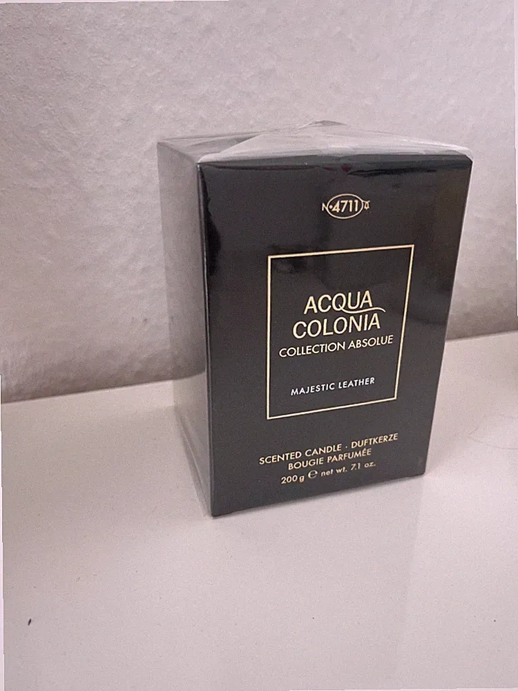 Acqua Colonia Absolue Majestic Leather Kerze