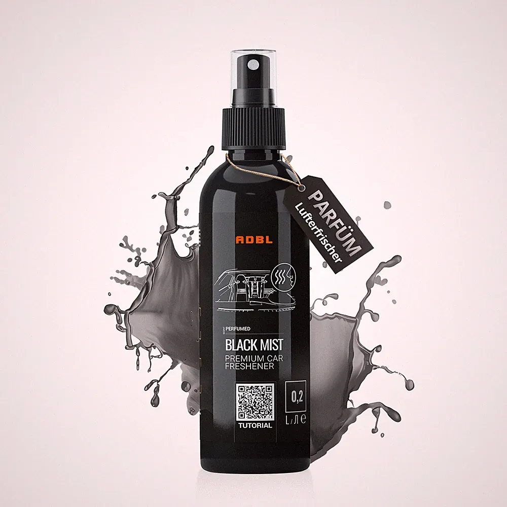 ADBL Black Mist 200ml Innenraum Duft Lufterfrischer Autoparfum Raumduft Spray