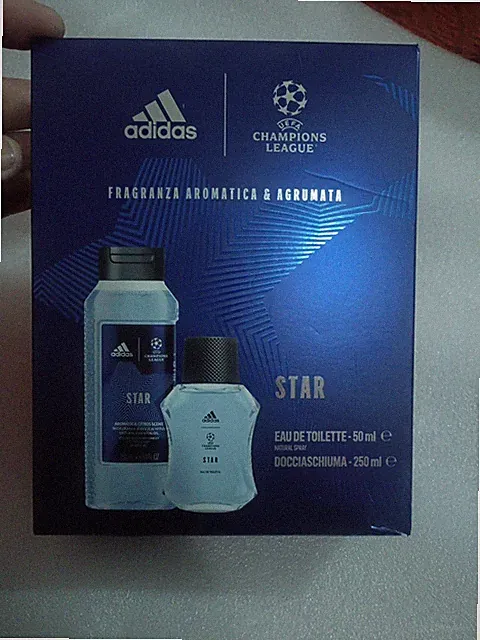 Adidas Box EDT 50ml + Shower Gel 250ml UEFA 12 Herren Parfum Geschenk