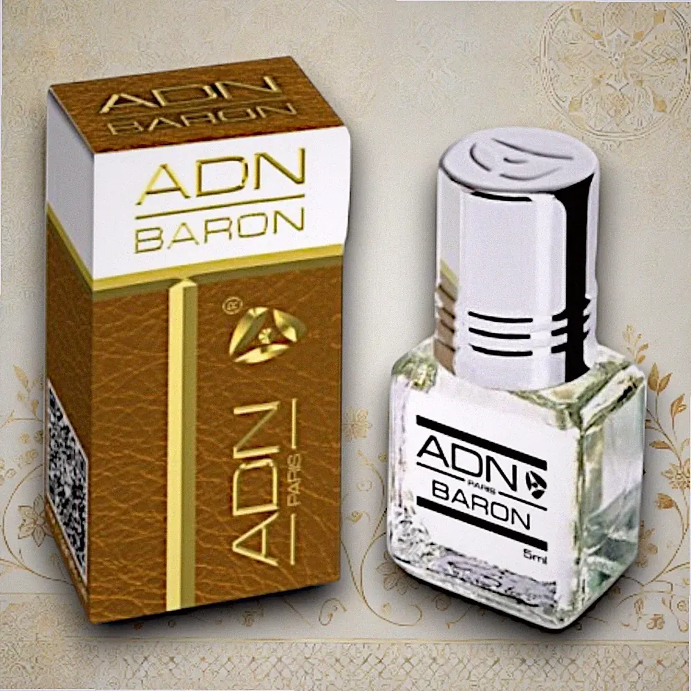 ADN PARIS Parfümöl BARON | Tabakblüten, Vanille & würziger Duft | 5 ml
