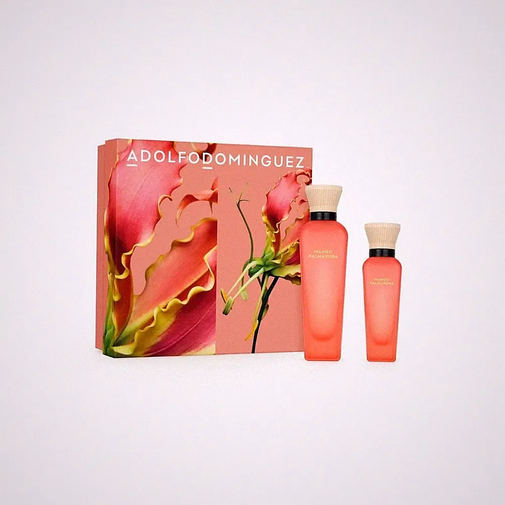 Adolfo Dominguez Agua Fresca Mango Unisex-Geschenkset 120 ml Duft NEU OVP
