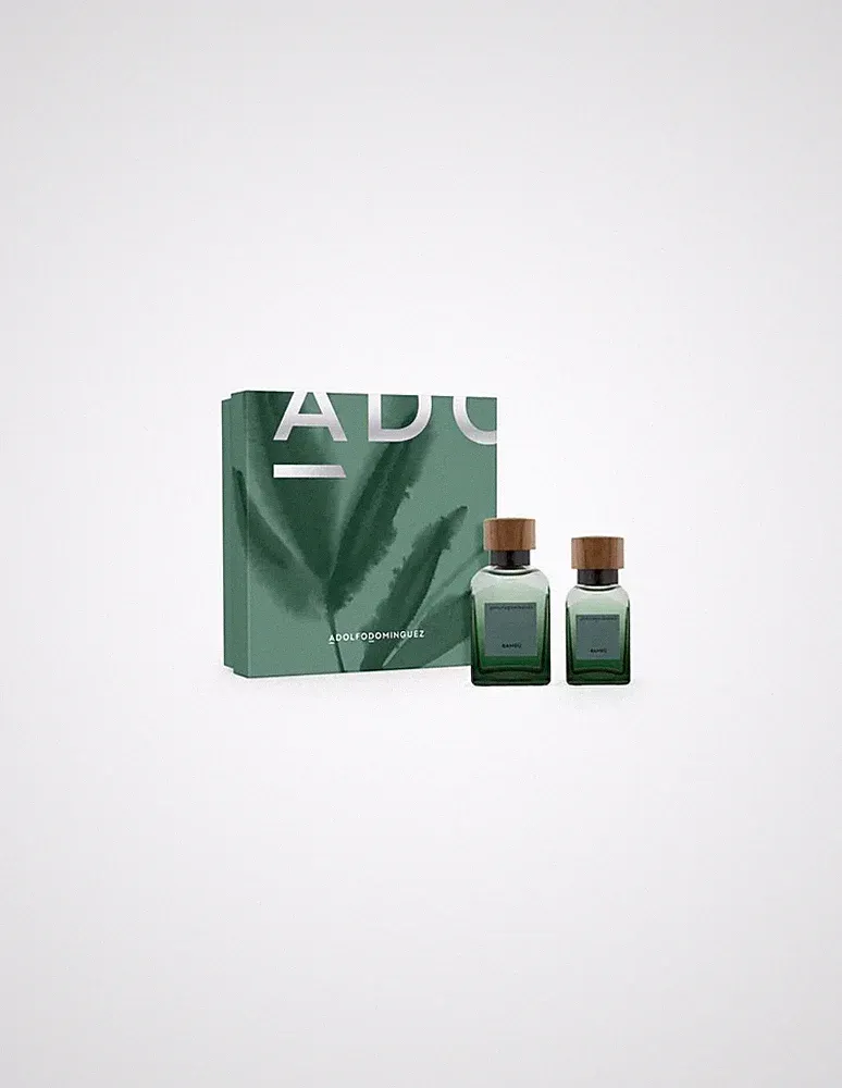 Adolfo Dominguez Bambu Men Unisex-Geschenkset 120 ml (60-Teilig) Herren Duft NEU