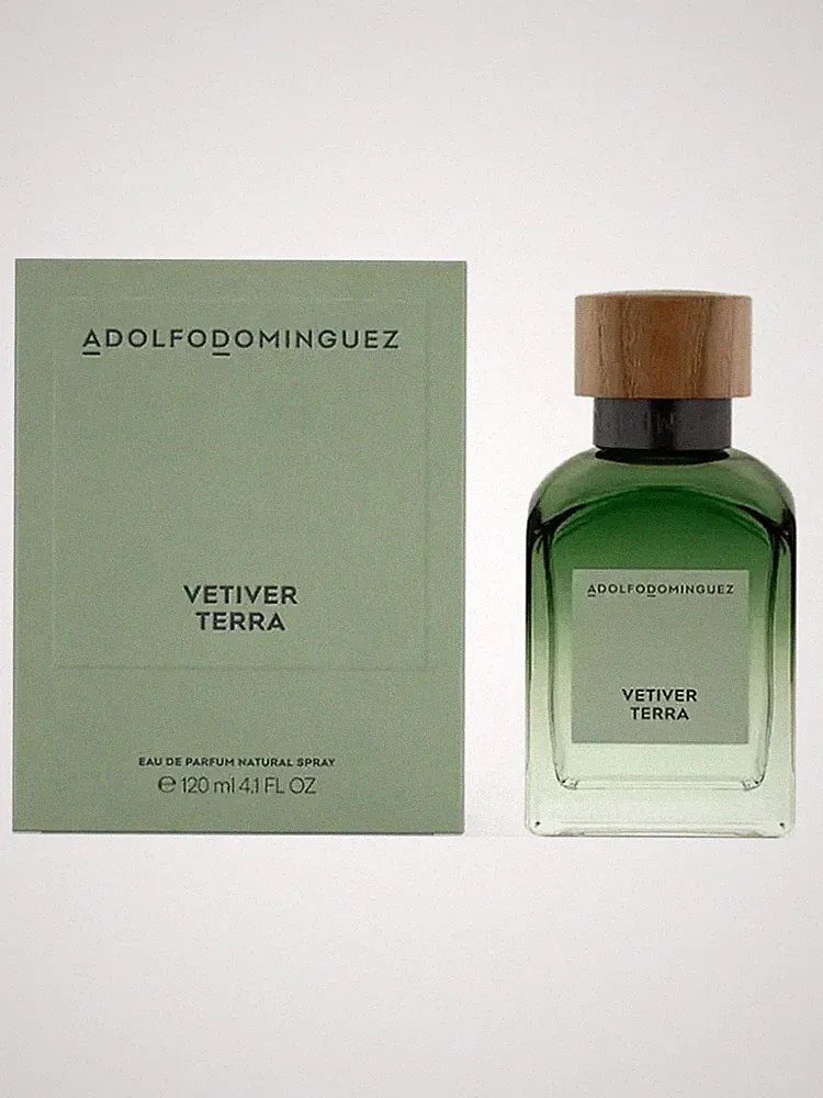 Adolfo Dominguez Vetiver Terra Eau de Parfum Herrenparfum 200 ml Duft NEU OVP