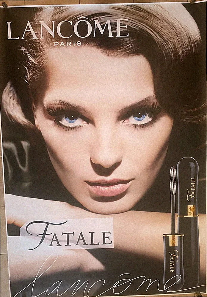 Affiche PARFUM LANCOME PARIS Fatale 120x175cm