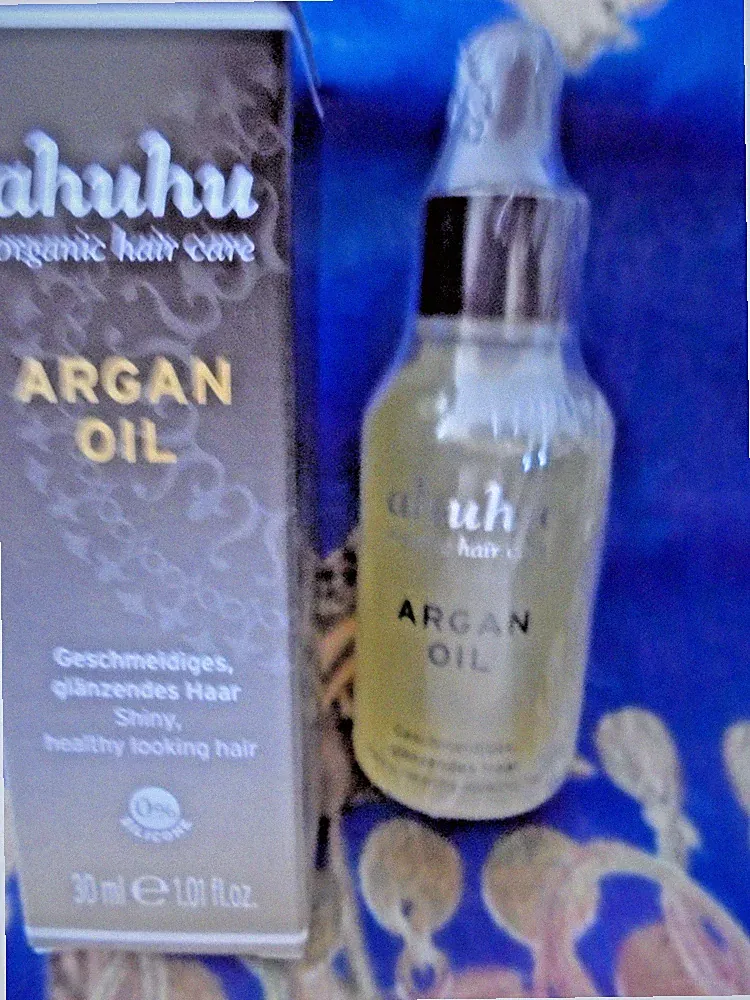 ahuhu 30 ml ARGAN Argan Haaröl Pures Arganöl gegen brüchiges, strapaziertes Haar