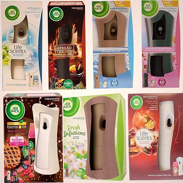Air Wick Freshmatic Gadget Maschine & Nachfüllung 250ml - wählen Sie Ihren Duft Airwick