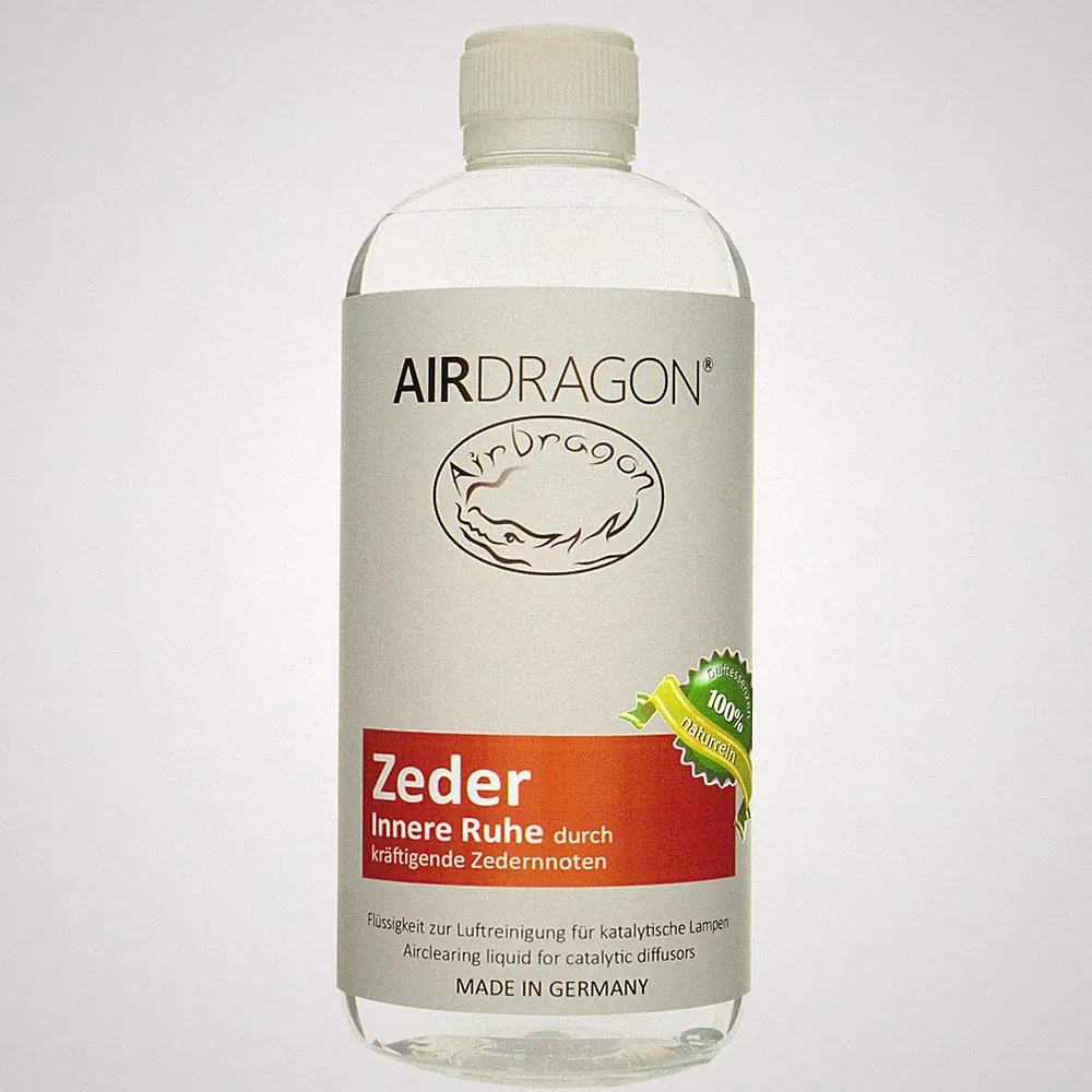 AirDragon ZEDER 500ml Natur Raumduft Parfum für katalytische Lampe Berger, u.a.