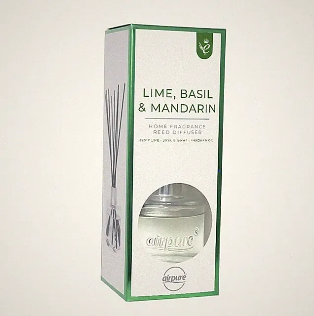 Airpure Home Fragrance Reed Diffuser | Long Lasting | Limette, 100 ml, Limette