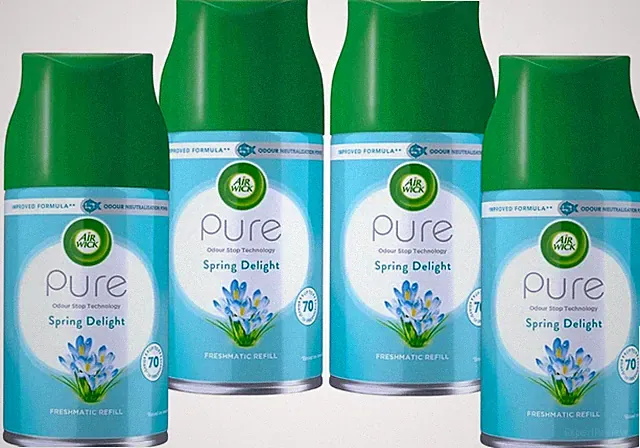 AIRWICK FRESHMATIC Spring Delight Duft Lufterfrischer Nachfüller 4 x 250 ml
