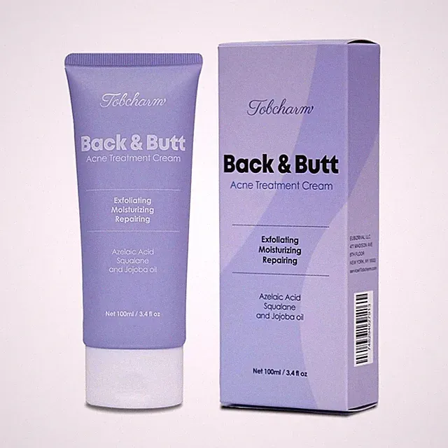 Akne Creme Rücken Gesicht 100ml Narben Pigmentflecken Behandlung