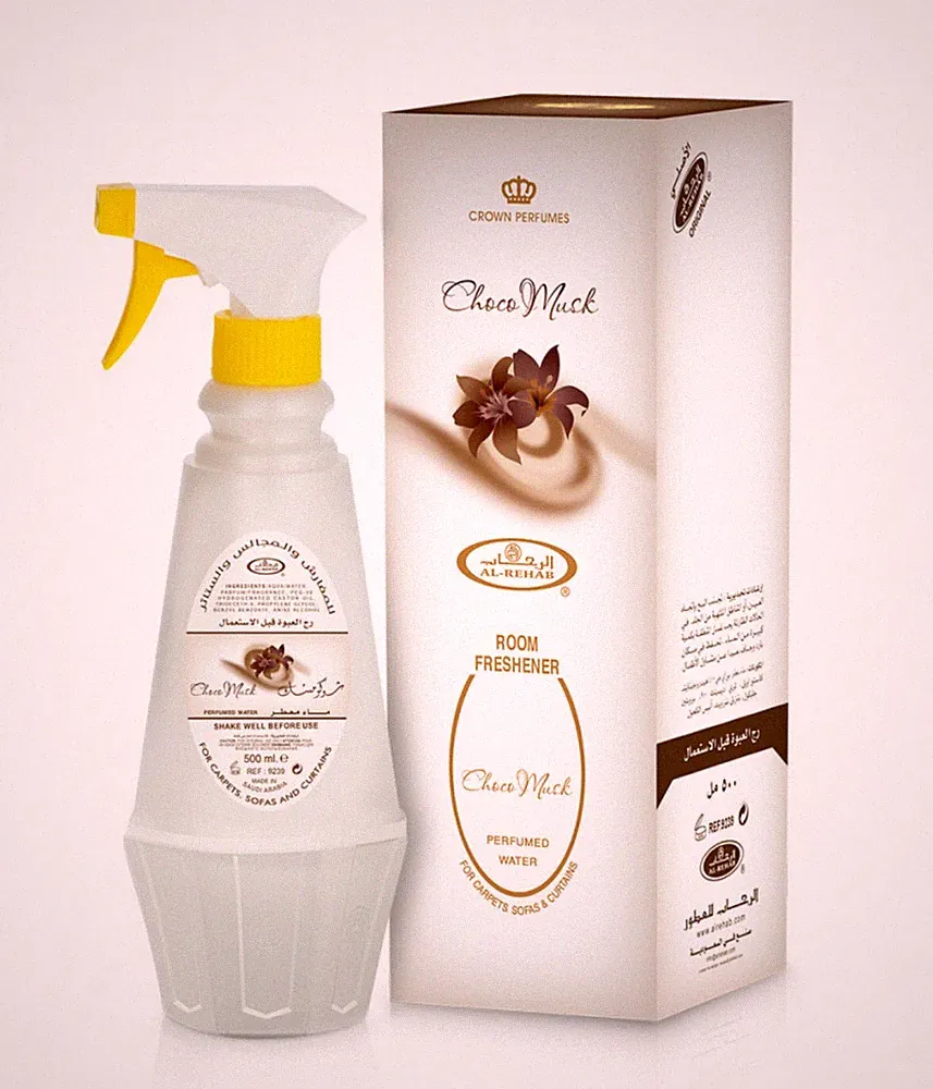 Al Rehab Choco Musk Raum- & Textilspray 500 ml süßer Vanille-Schokolade