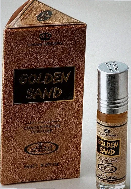 Al-Rehab Crown Perfumes, Golden Sand, Parfümöl, 6 ml, Duft Orientalisch, unisex