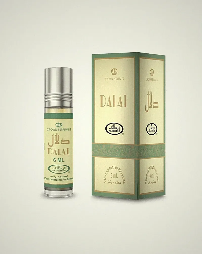 AL REHAB DALAL - Parfüm Öl 6ml Roll On Karamell Vanille Orange Zitrus