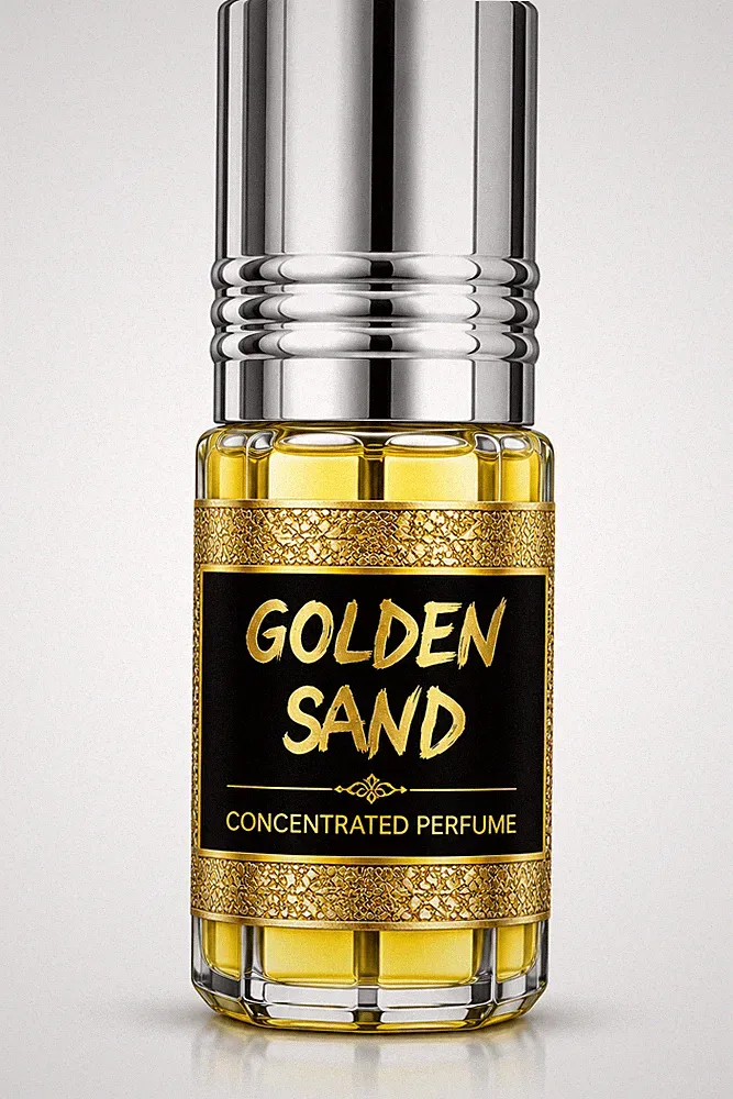 AL REHAB Golden Sand - Parfüm Öl 3ml Misk Parfümöl Roll On alkoholfrei süß-gourm