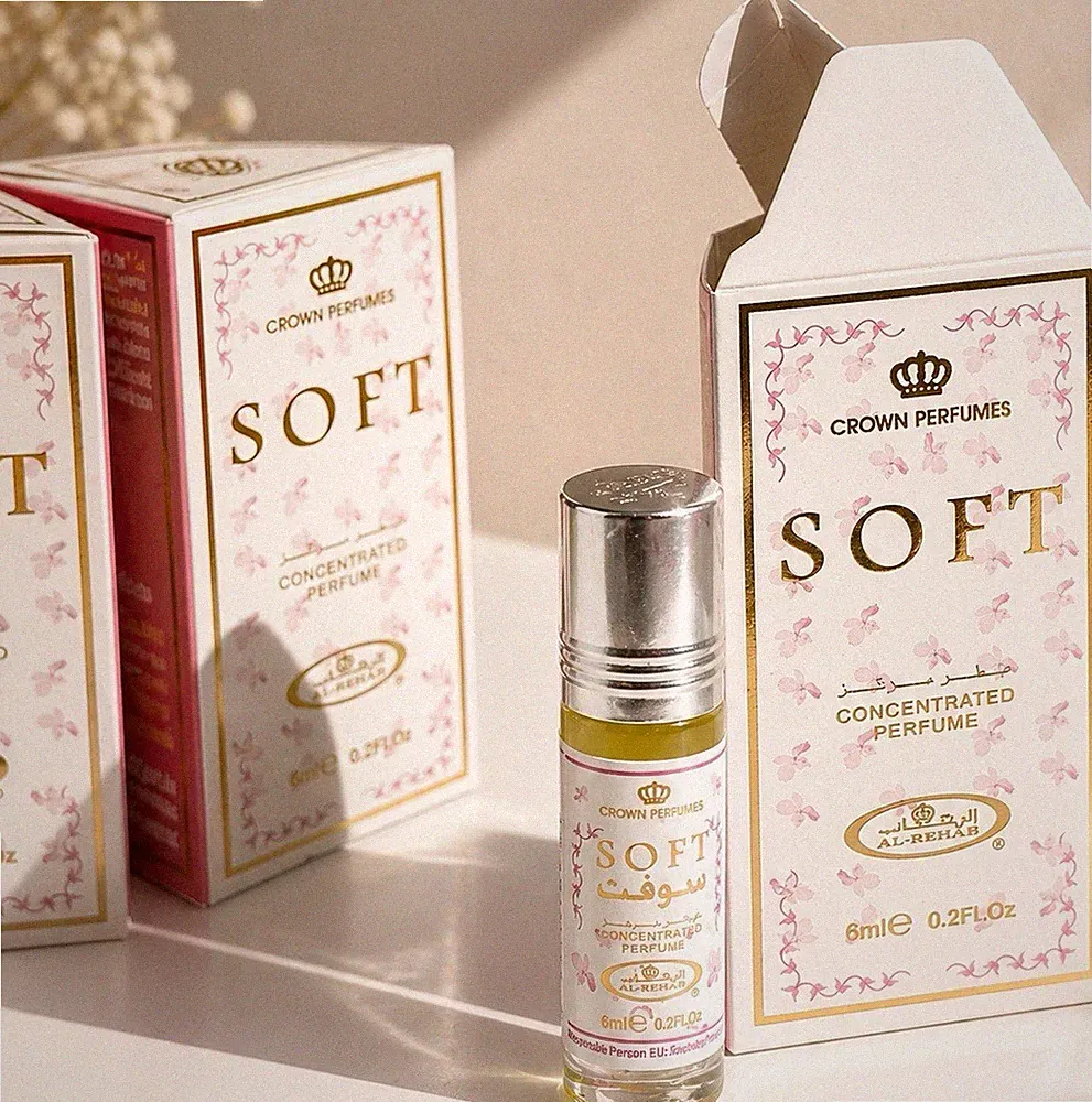Al-Rehab Soft Parfümöl konzentriert 6ml 1Stück → 4,99€ 2Stück → 8,99 3Stück → 12