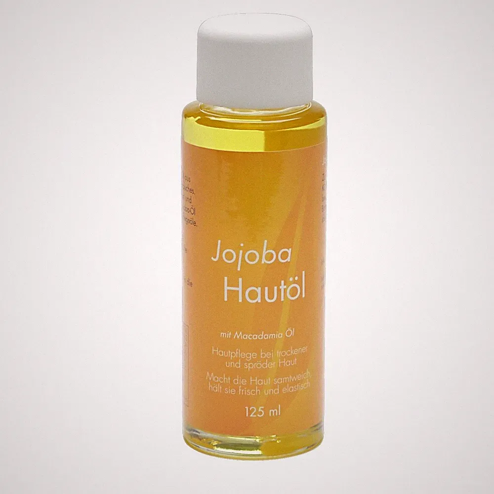 Allcura Jojoba Hautöl 125 ml-eines der besten Hautpflegeöle, Haut, Haare & Nägel