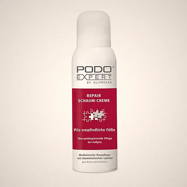 Allpresan PODOEXPERT Repair Schaum-Creme bei Fußpilz 125 ml
