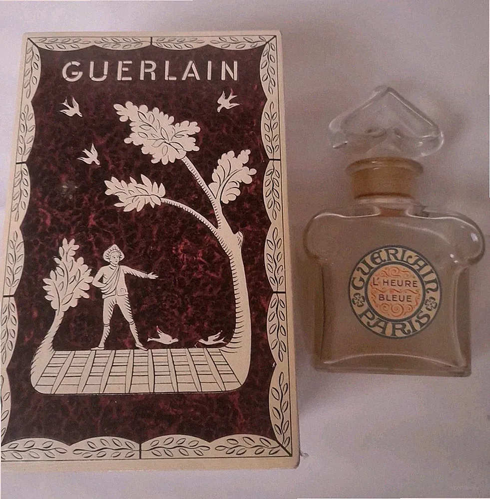 Altes Parfum Leerer Flakon Gűerlain in Box Schönes Set .........
