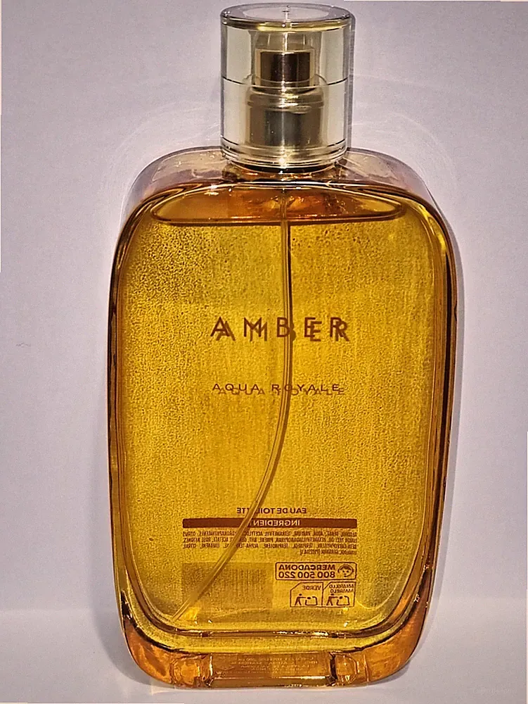 AMBER AQUA ROYALE 200ml Eau de Toilette Damenduft Mercadona Parfum Neu