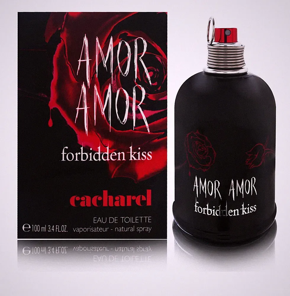 Amor Amor Forbidden Kiss Cacharel 100ml EDT - Eau de Toilette für Damen - Neu