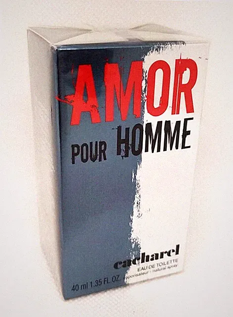 Amor pour Homme Cacharel 40ml. Eau de toilette spray 1.35 FL. OZ.