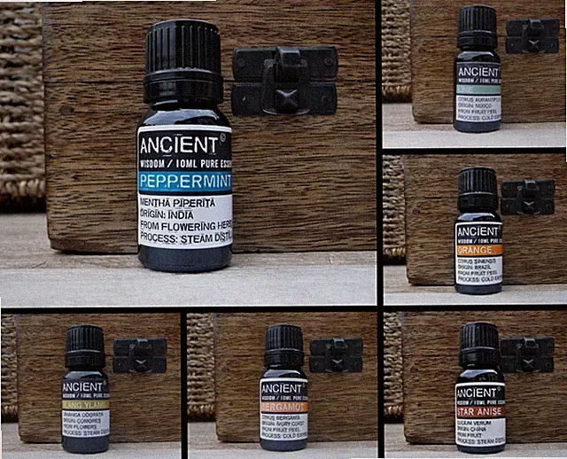 ANCIENT WEISHEIT 10ML REINE ÄTHERISCHE ÖLE - AROMATHERAPIE - HEIMDUFTÖL