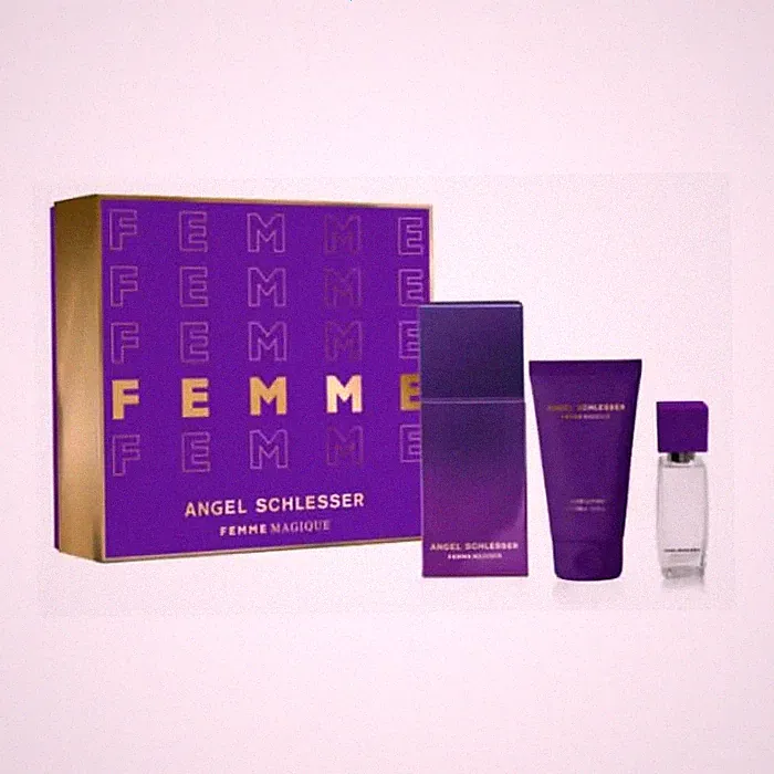 Angel Schlesser Femme Magique Damen-Geschenkset 100 ml Duft NEU OVP