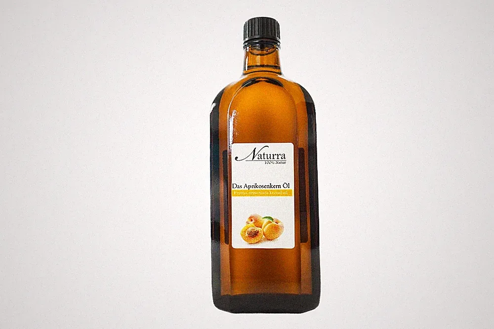 Aprikosenkernöl bio unraffiniert kaltgepresst nativ 250ml Glas Premium Kosmetik