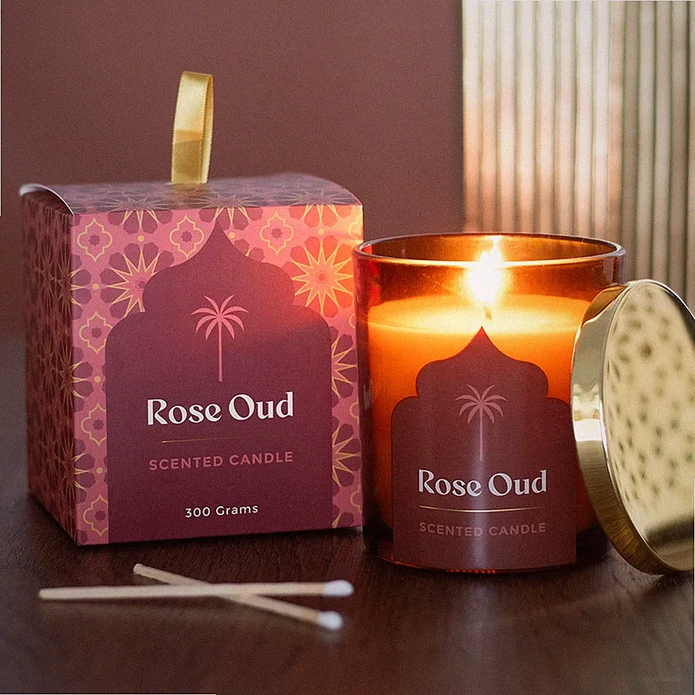 Arabian Nights Rose Oud Duftkerze Duft Raumduft Geschenk