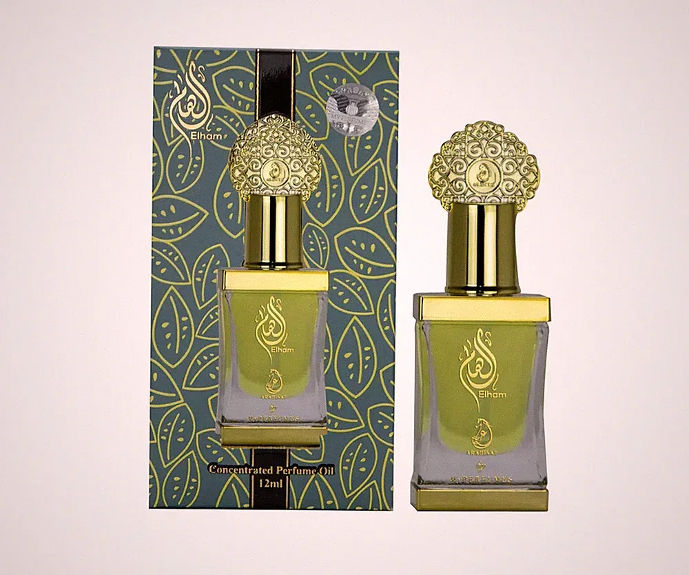 Arabiyat Elham Konzentriertes Parfümöl für Frauen und Männer (Unisex), 12 ml, he