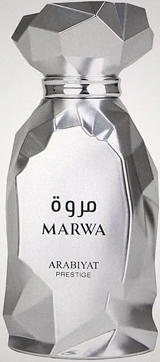 Arabiyat Prestige Marwa Eau de Parfum, 100 ml, Silber, Herrenparfüm
