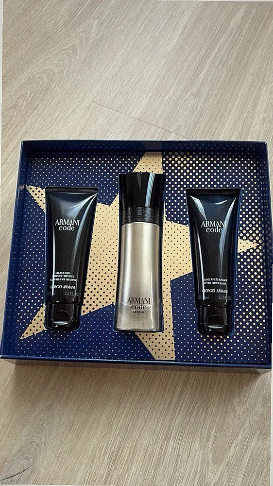 Armani Code Absolu Geschenkset 75ml inkl. Showergel 75ml & After Shave 75m