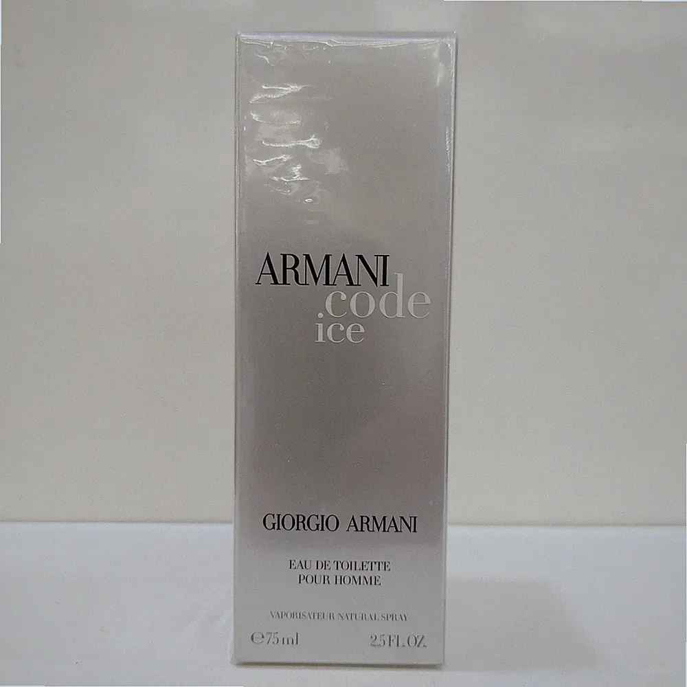 ARMANI CODE ICE EDT 75 ML ORIGINAL ZELLOPHANFREIES SPRAY