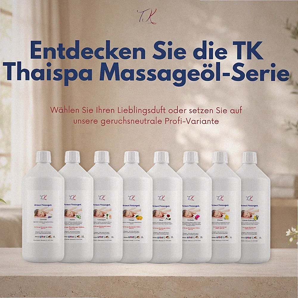 Aroma Massageöl - Duft Auswahl, für Massage, Wellness, Physiotherapie, SPA..
