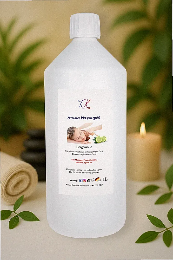 Aroma Massageöl - Duft Auswahl, für Massage, Wellness, Physiotherapie, SPA..