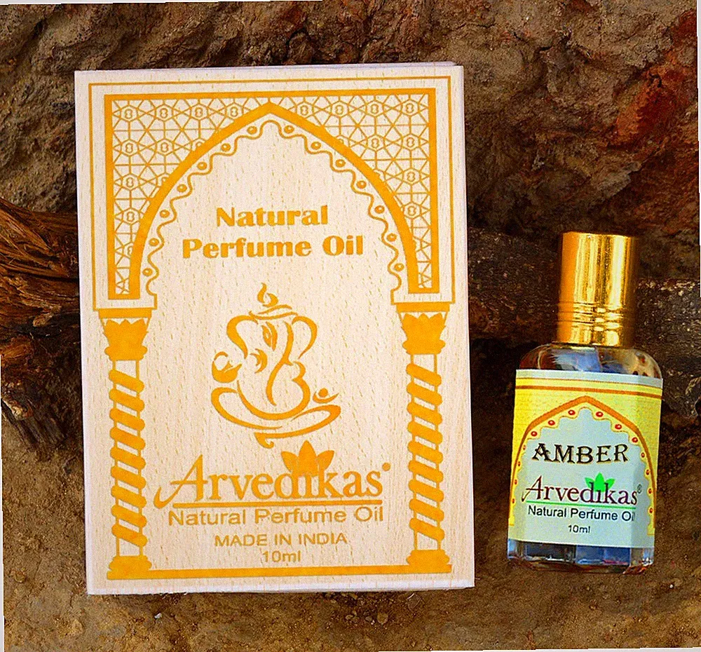 Arvedikas Amber Parfümöl 10ml Roll On Öl Unisex Langanhaltend