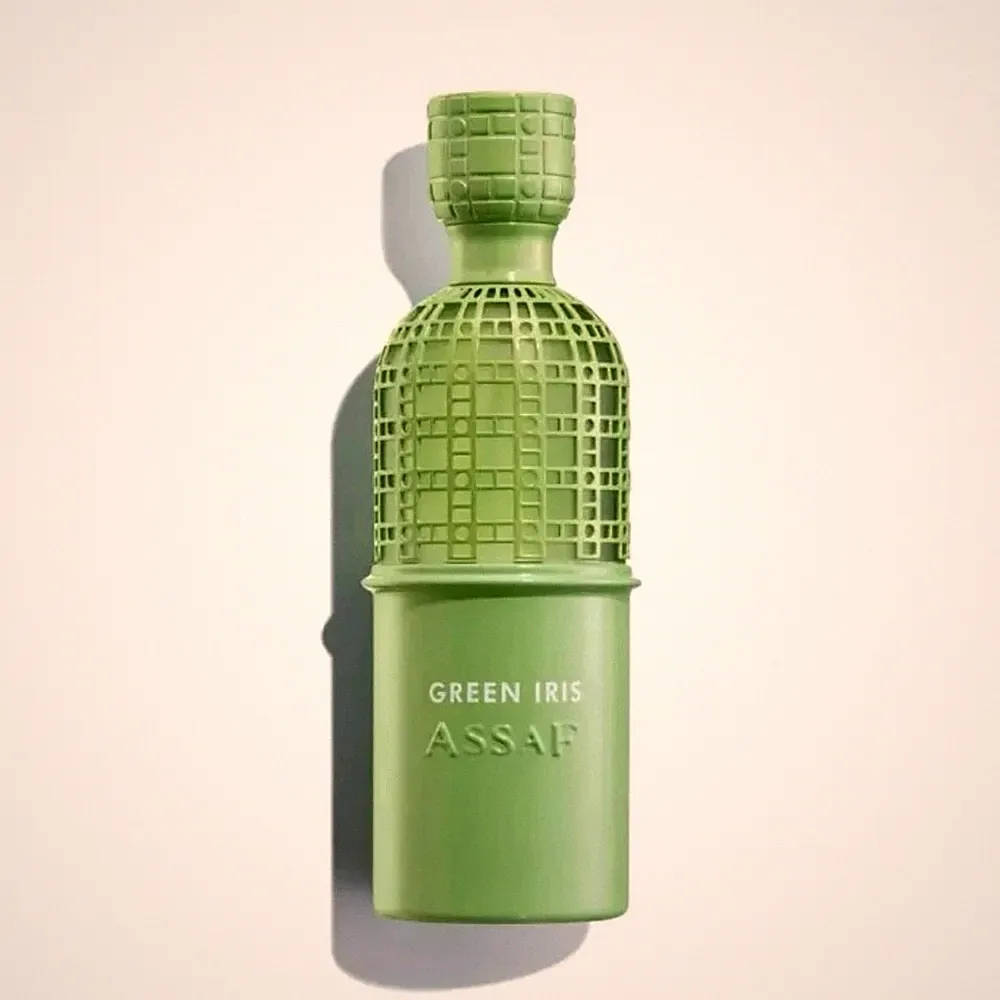 ASSAF Green Iris Eau de Parfum 200 ml Herrenduft Flakon grün