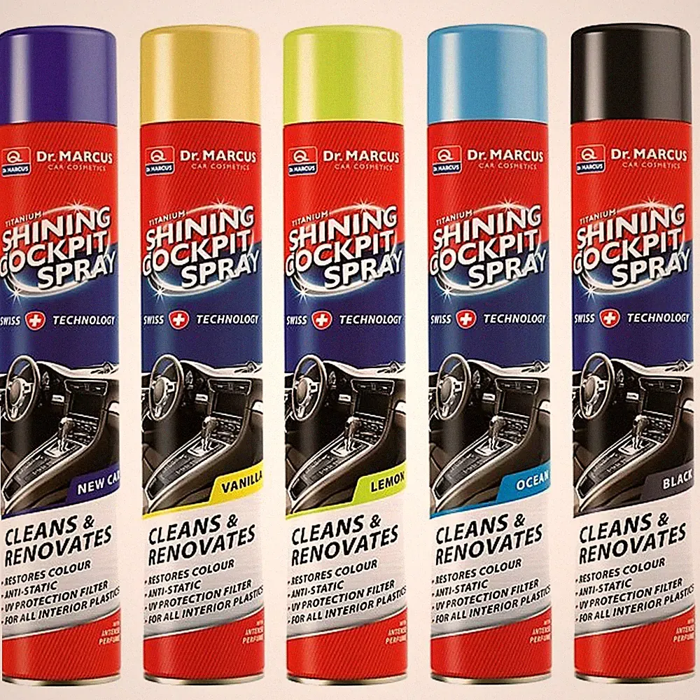 Auto Cockpit spray Cockpitreiniger Cockpitpflege 750ml Raumduft Spray Autoduft