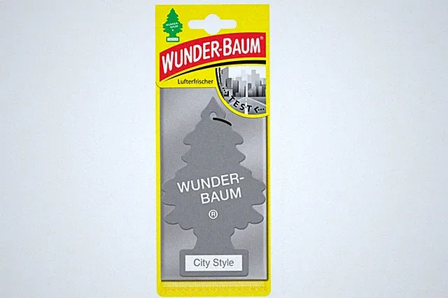Auto Lufterfrischer Wunder-Baum City Style Sandelholz Duft Papier 8 Wochen