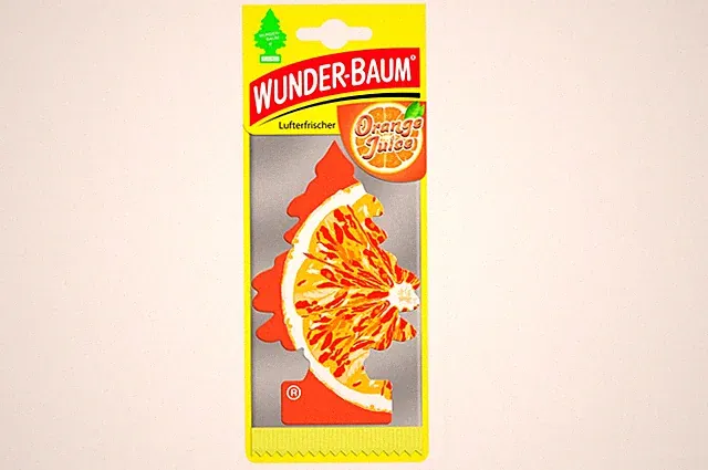 Auto Lufterfrischer Wunder-Baum Drzewko Orange Duftbaum Papier 1 Stk.