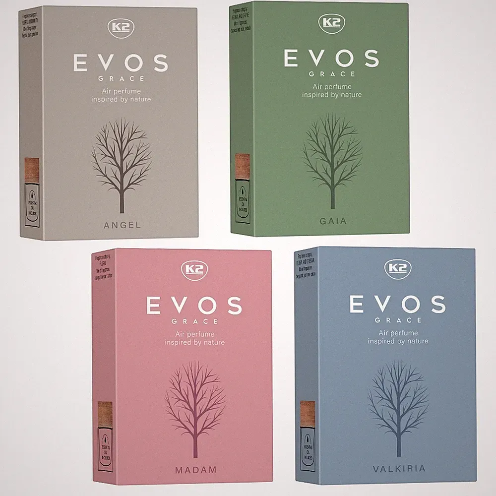 Autoduft K2 EVOS GRACE 50ml - Autoparfüm Büroduft Raumduft exklusiver Duft