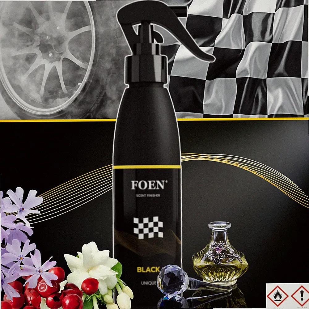Autoparfum Duft Spray Black Foen 185 ml Lufterfrischer Parfum Auto Aroma