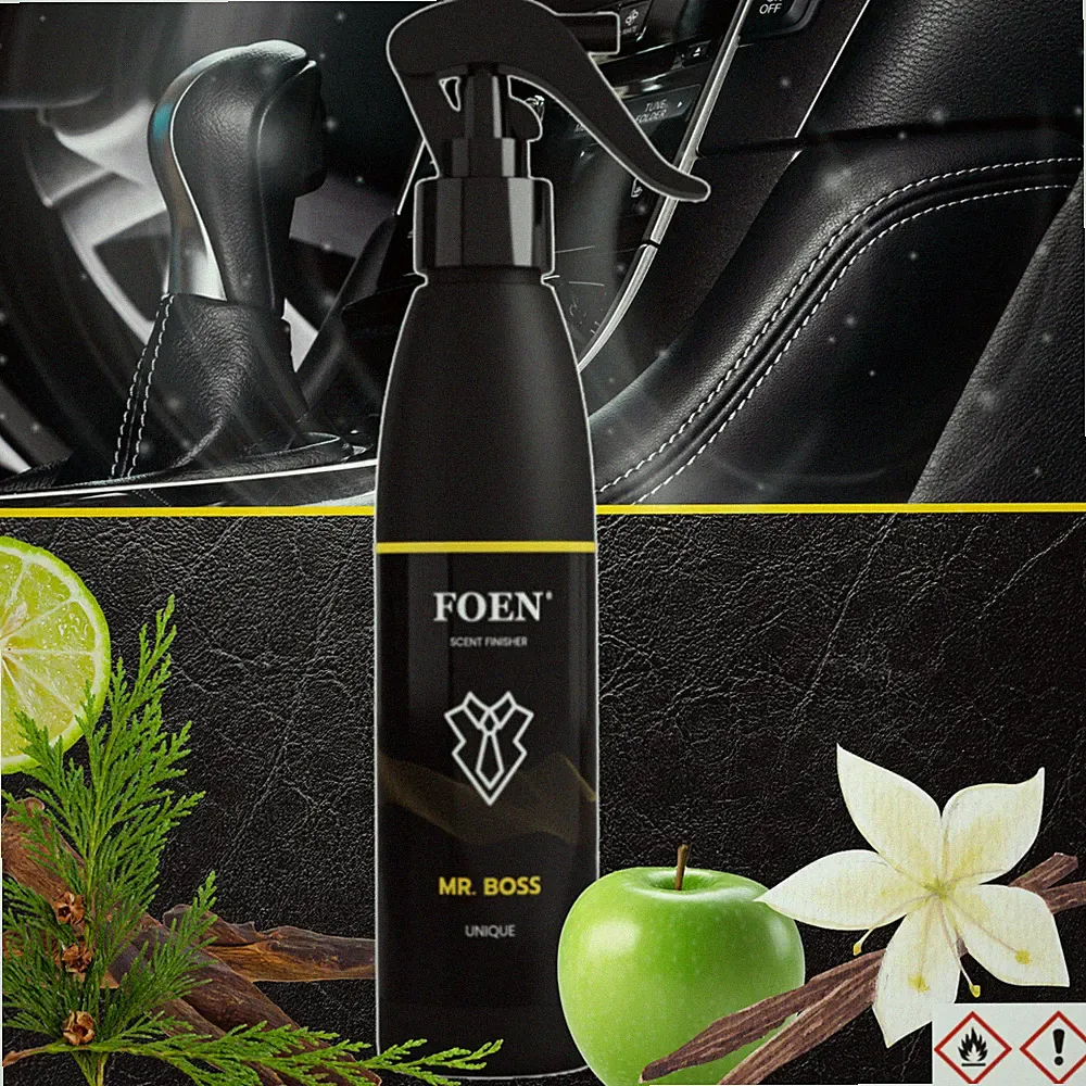 Autoparfum Duft Spray Mr. Boss Foen 185 ml Lufterfrischer Parfum Auto Aroma