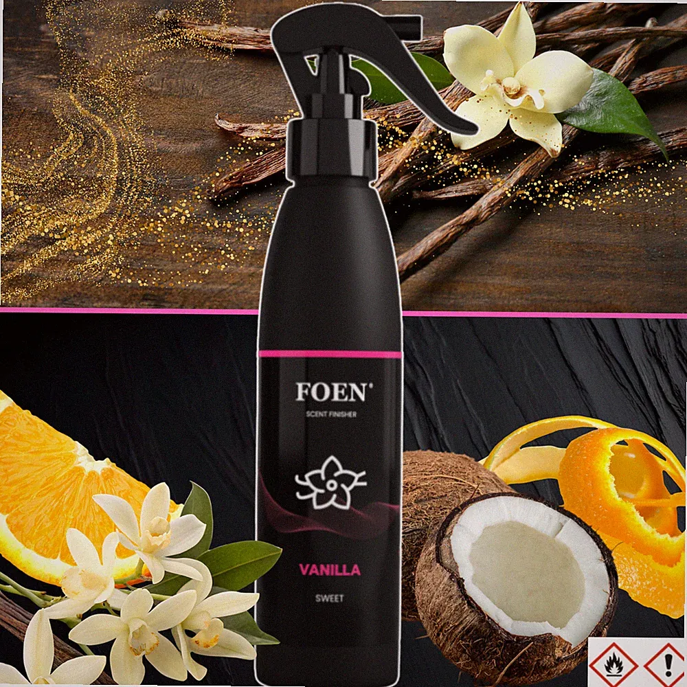 Autoparfum Duft Spray VANILLA Foen 185 ml Neuwagen Lufterfrischer