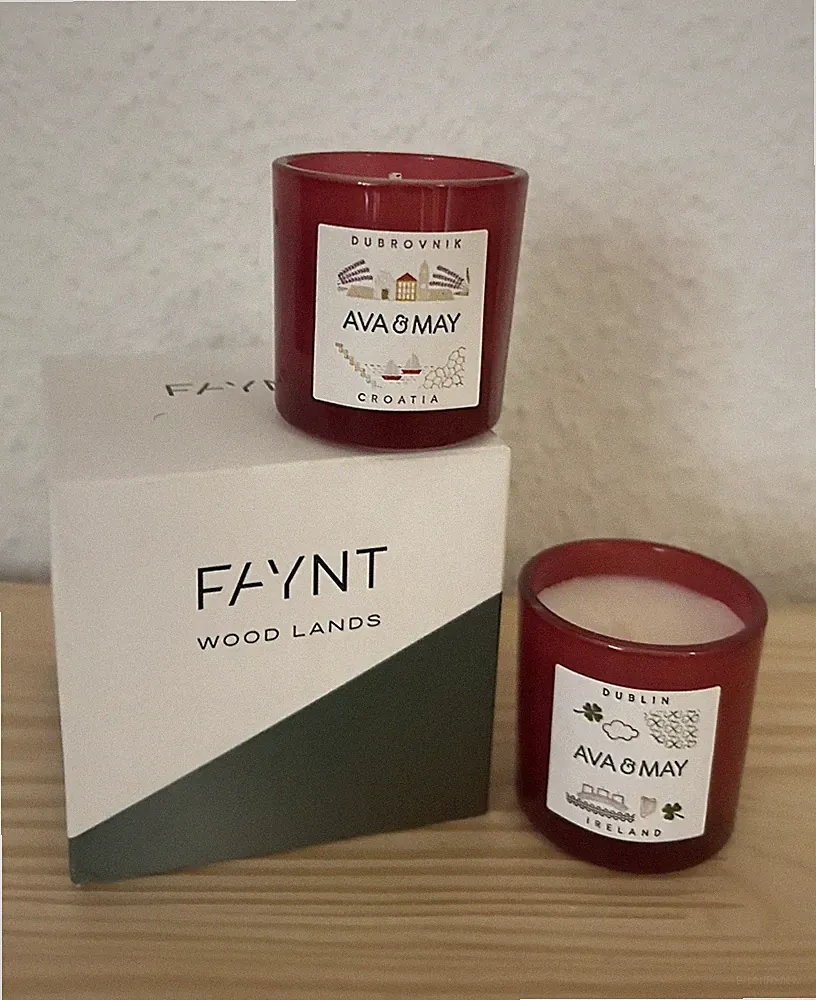 AVA & MAY Dublin Ireland Duftkerze, Faynt Parfüm Wood Lands Eau de Parfum 50ml