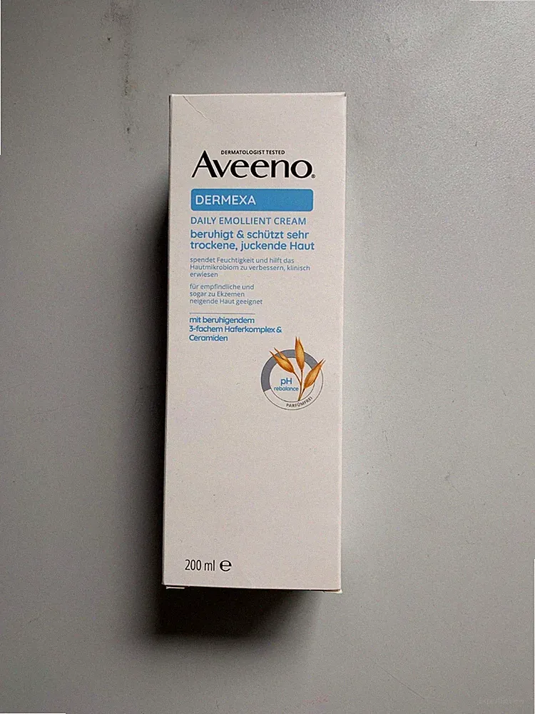 Aveeno Dermexa Emollientien Creme, 2 x 200 ml, gegen sehr trockene Haut