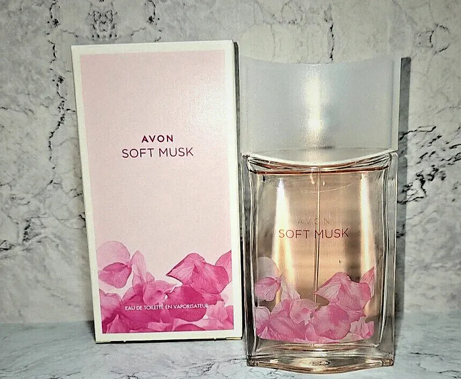 Avon SOFT MUSK Eau de Toilette Parfum Spray 50ml Blumig Rose Jasmin Moschus 💞